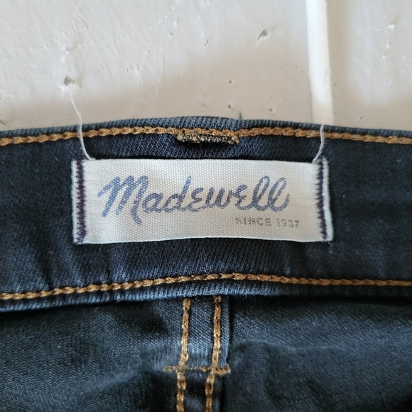 Madewell Women's Dark Blue Skinny Crop Jeans, Size 28 X 26 inseam - Picture 4 of 5